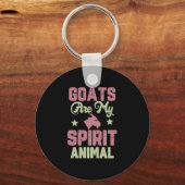 Porte-clés Conception de la chèvre (Recto)