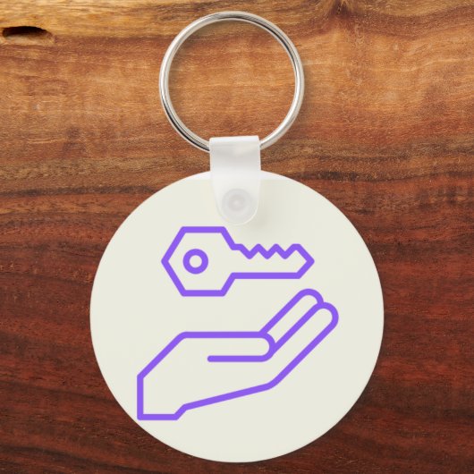 Porte-clés conception de la clé (Verso)