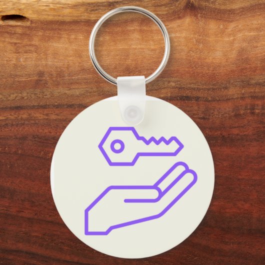 Porte-clés conception de la clé (Recto)