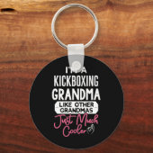Porte-clés Conception de la fête des mères cool Kickboxing Gr (Recto)