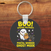 Porte-clés Conception de la fête d'Halloween en mode fantôme (Recto)