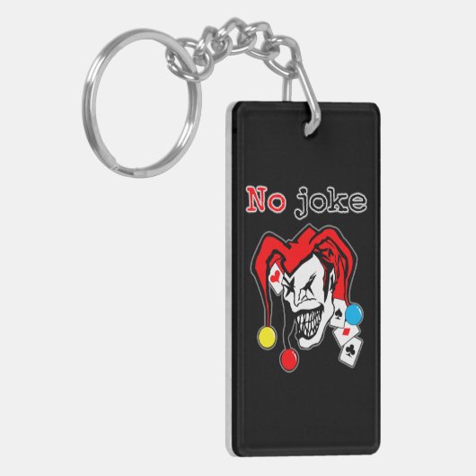 Porte-clés conception de l'autocollant joker (Devant gauche)