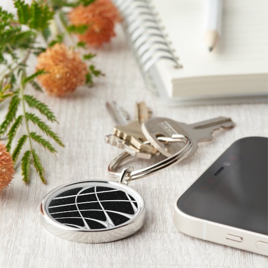 Porte-clés Conception de l'espace Galaxy (Côté)