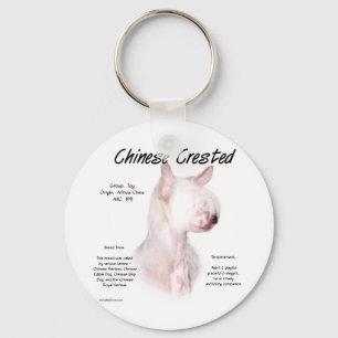 Porte-clés Conception de l'histoire de la crête chinoise (san