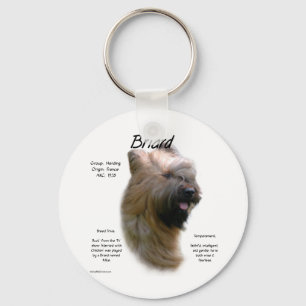 Porte-clés Conception de l'historique de Briard (tawny)