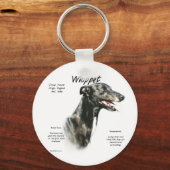 Porte-clés Conception de l'historique Whippet (Recto)