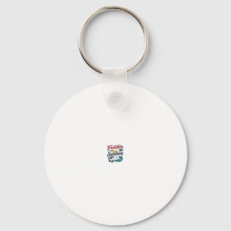 Porte-clés Conception de maillot de plage vintage Liberté Et