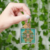 Porte-clés Conception de mandala pour le jeu de tarot Second (main)