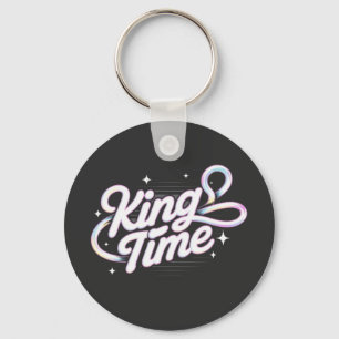 Porte-clés Conception de motivation typographique rétro pour