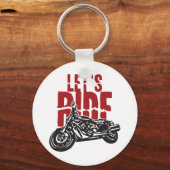 Porte-clés Conception de motocycle (Recto)