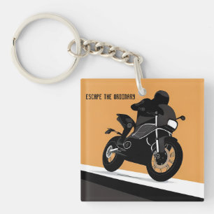 Porte-clés Conception de motos pour motards et cavaliers