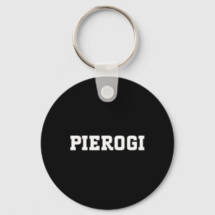 Porte-clés Conception de nourriture Pierogi pour hommes femme