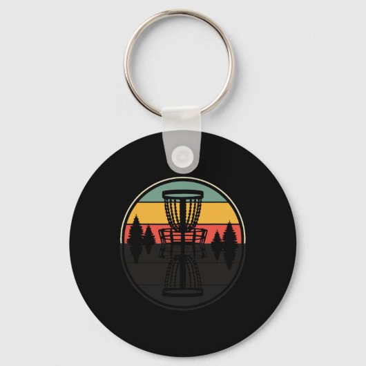 Porte-clés Conception de Nuance Drôle Frisbee de Golf de Disq (Recto)