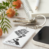 Porte-clés Conception de palette de canoë de kayak (Devant droit)