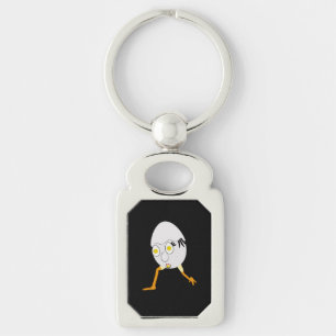 Porte-clés Conception de personnage d'œuf fantaisiste RG & RA