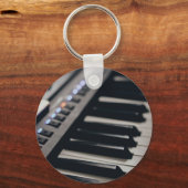 Porte-clés Conception de piano mignonne (Recto)