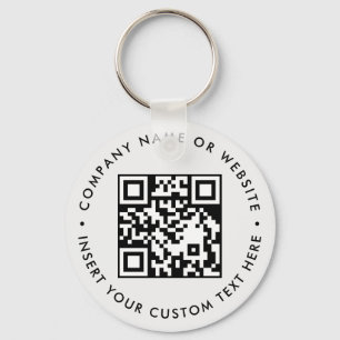 Porte-clés Conception de QR personnalisé pour cadeaux d'entre