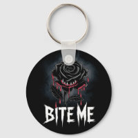 Conception de rose gothique 'Bite Me' audacieuse