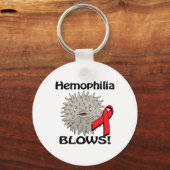 Porte-clés Conception de sensibilisation à l'hémophilie (Recto)