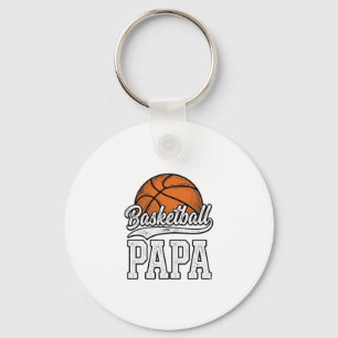 Porte-clés Conception de t-shirt avec gravure vintage Papa de