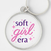Porte-clés Conception de texte de l'ère Soft Girl (Devant)