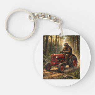 Porte-clés Conception de tracteur Bigfoot pour l'exploitation