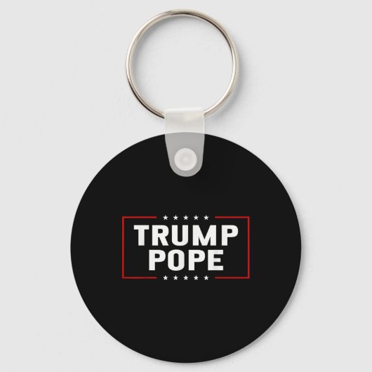 Porte-clés Conception de Trump Pope (Recto)