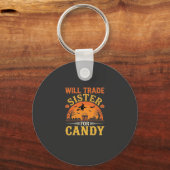 Porte-clés Conception d'échange de sœur de Candy Halloween_1 (Recto)