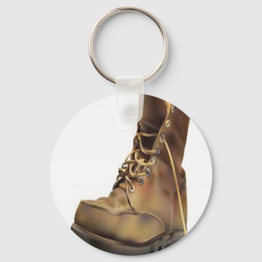 Porte-clés Conception des bottes de l'armée (Recto)