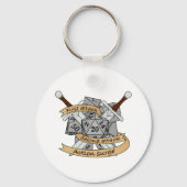 Porte-clés Conception des dés de combat (Verso)