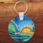 Porte-clés Conception des surfers (Recto)