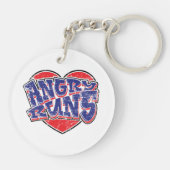 Porte-clés Conception des ventilateurs Angry Runs v2 (Dos)