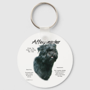 Porte-clés Conception d'histoire d'Affenpinscher