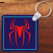 Porte-clés Conception d'insecte d'araignée rouge (Verso)