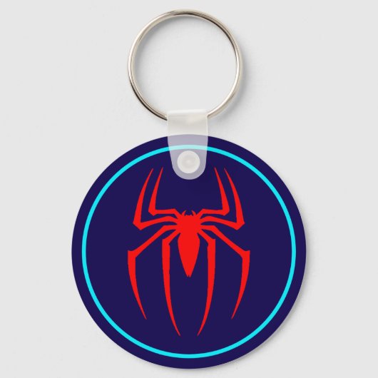 Porte-clés Conception d'insecte d'araignée rouge (Recto)