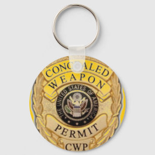 Porte-clés conception d'insigne de CCW