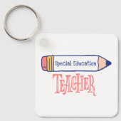 Porte-clés Conception du crayon enseignant de l'éducation spé (Recto)
