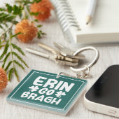 Porte-clés Conception Erin Go Bragh Saint-Patrick-60850 (Devant Droit)