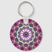 Porte-clés conception mandala (Recto)