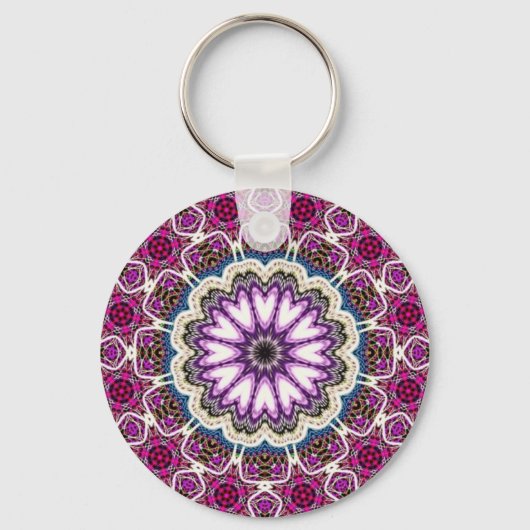 Porte-clés conception mandala (Verso)