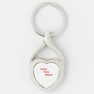 Porte-clés Conception minimale de Love You More