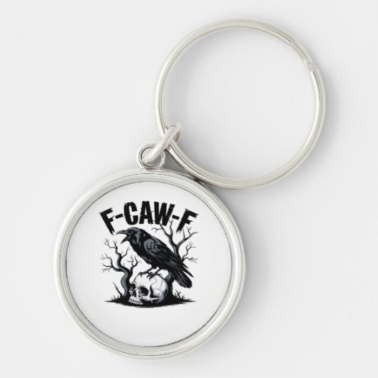 Porte-clés Conception minimale essentielle propre F Caw F (Devant)