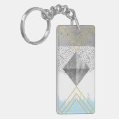 Porte-clés Conception moderne abstraite (Devant gauche)