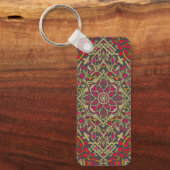 Porte-clés Conception Motif De Tapis Oriental, Traditionnelle (Recto)