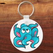 Porte-clés Conception octopique (Recto)