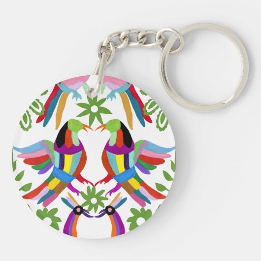 Porte-clés Conception Otomi moderne III (Dos)