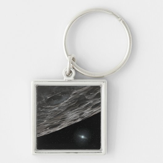 Porte-clés Conception par l'artiste d'un objet Kuiper Belt (Devant)