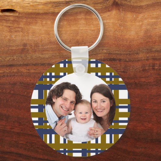 Porte-clés Conception/Photo Plaid (Recto)