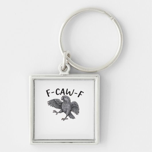 Porte-clés Conception propre et minimale F Caw F (Devant)
