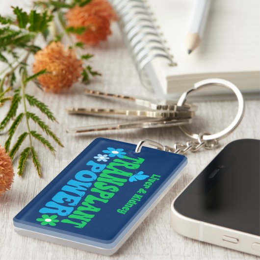 Porte-clés Conception rétro-alimentation de greffe personnali (Devant droit)